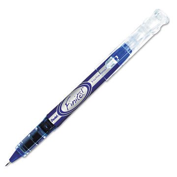 Pentel® Finito! Porous Point Pen, Stick, Extra-fine 0.4 Mm, Red Ink, Red-silver Barrel freeshipping - TVN Wholesale